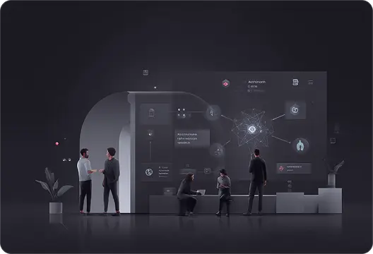 AI report overview illustration